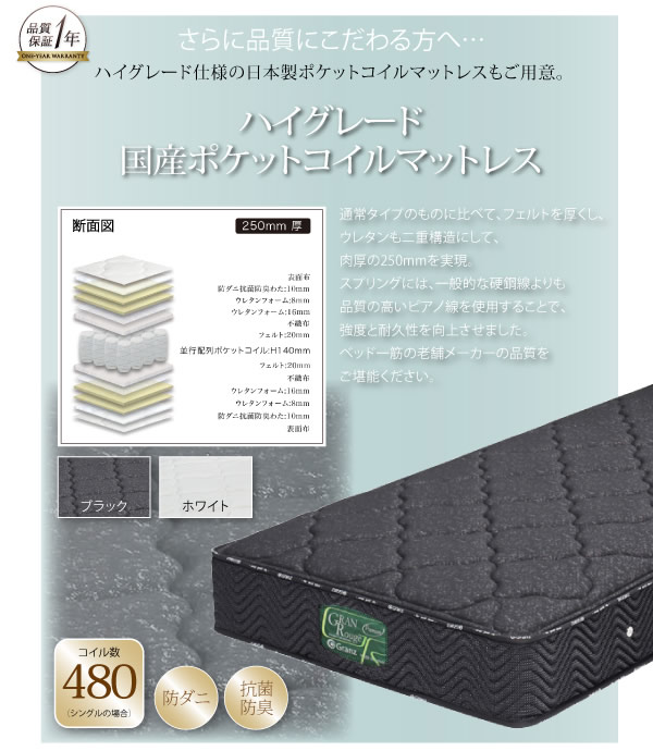 モダンデザインフロアベッド【siela】シエラ　激安通販１４