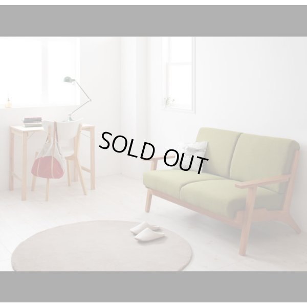 画像5: 北欧デザインおしゃれ木肘ソファ【Lulea】ルレオ　２人掛け／３人掛け