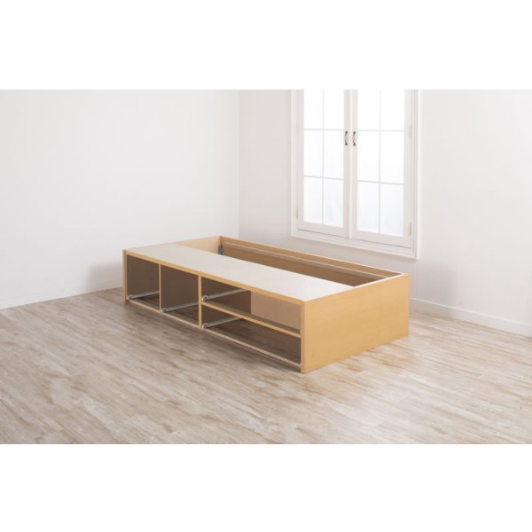 画像11: セミオーダー仕様ショート丈大容量収納チェストベッド【Varier-s】国産 ヘッドレス 大幅値下げ