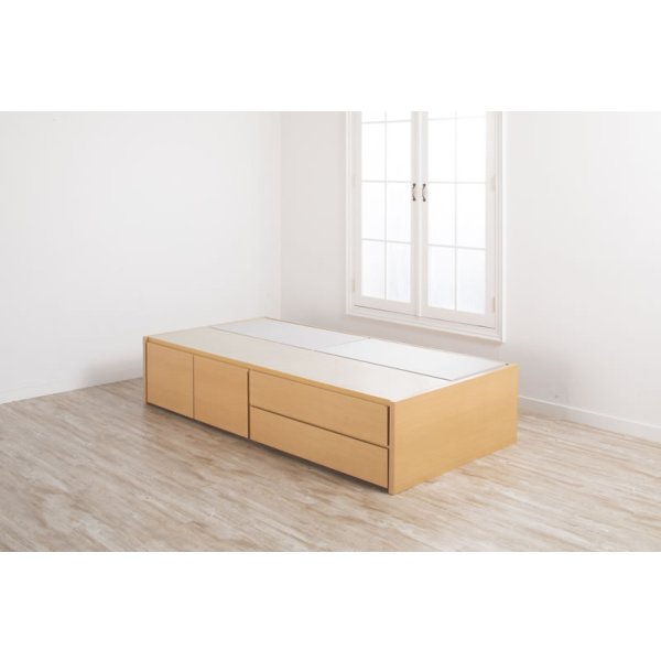 画像15: セミオーダー仕様ショート丈大容量収納チェストベッド【Varier-s】国産 ヘッドレス 大幅値下げ