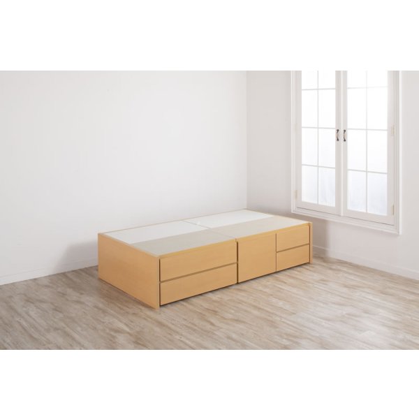 画像18: セミオーダー仕様ショート丈大容量収納チェストベッド【Varier-s】国産 ヘッドレス 大幅値下げ