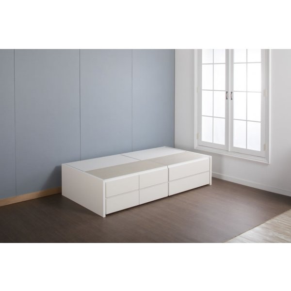 画像19: セミオーダー仕様ショート丈大容量収納チェストベッド【Varier-s】国産 ヘッドレス 大幅値下げ