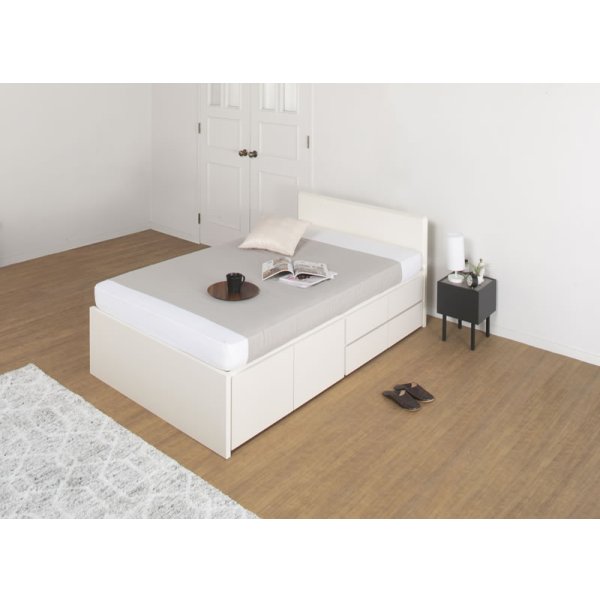 画像5: セミオーダー仕様大容量収納チェストベッド【Varier】国産 フラットパネル 大幅値下げ