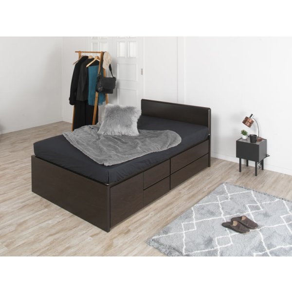 画像7: セミオーダー仕様大容量収納チェストベッド【Varier】国産 フラットパネル 大幅値下げ