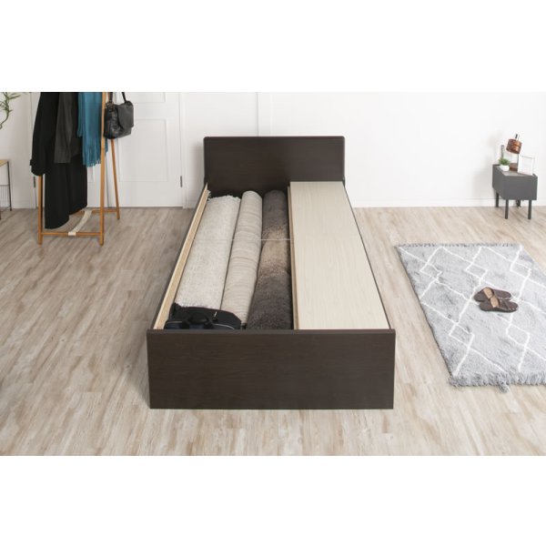 画像9: セミオーダー仕様大容量収納チェストベッド【Varier】国産 フラットパネル 大幅値下げ