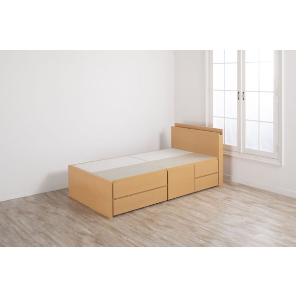 画像7: セミオーダー仕様大容量収納チェストベッド【Varier】国産 スマート棚 大幅値下げ