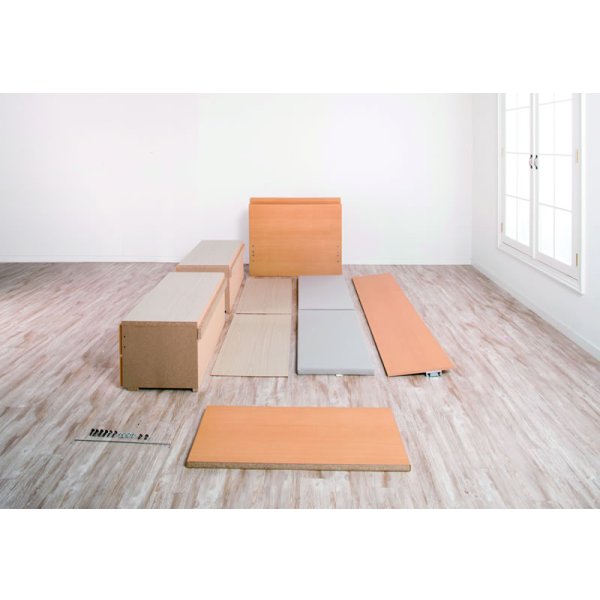 画像9: セミオーダー仕様大容量収納チェストベッド【Varier】国産 スマート棚 大幅値下げ