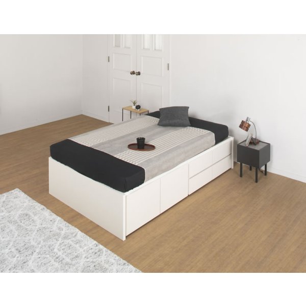 画像5: セミオーダー仕様大容量収納チェストベッド【Varier】国産 ヘッドレス 大幅値下げ