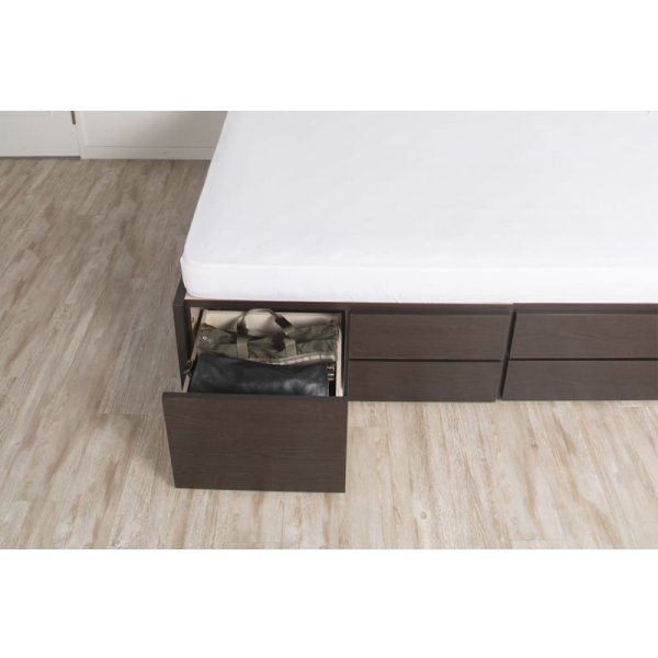 画像9: セミオーダー仕様大容量収納チェストベッド【Varier】国産 ヘッドレス 大幅値下げ