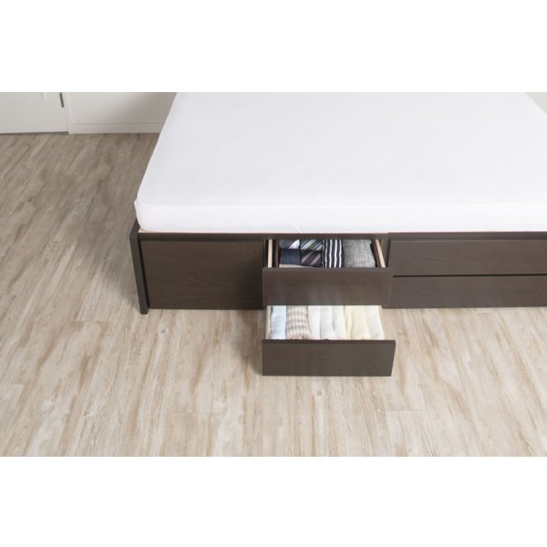 画像10: セミオーダー仕様大容量収納チェストベッド【Varier】国産 ヘッドレス 大幅値下げ