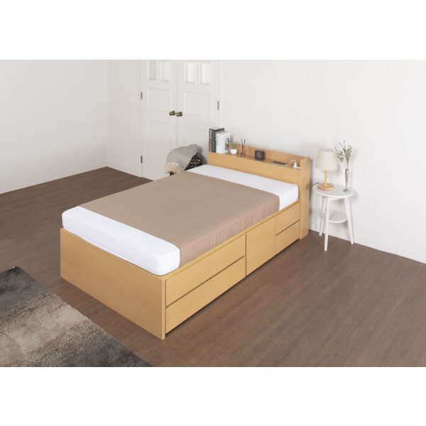 画像3: セミオーダー仕様大容量収納チェストベッド【Varier】国産 スタンダード 大幅値下げ