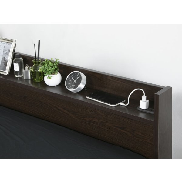 画像9: セミオーダー仕様大容量収納チェストベッド【Varier】国産 スリム棚付き 大幅値下げ