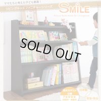 リビング子供家具シリーズ【SMILE】スマイル　絵本棚