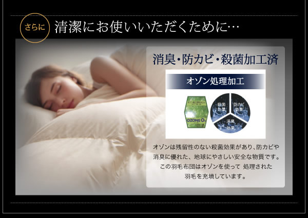 ニューゴールドラベル/エクセルゴールドラベル!高級ホテルスタイル羽毛布団5点セットの激安通販
