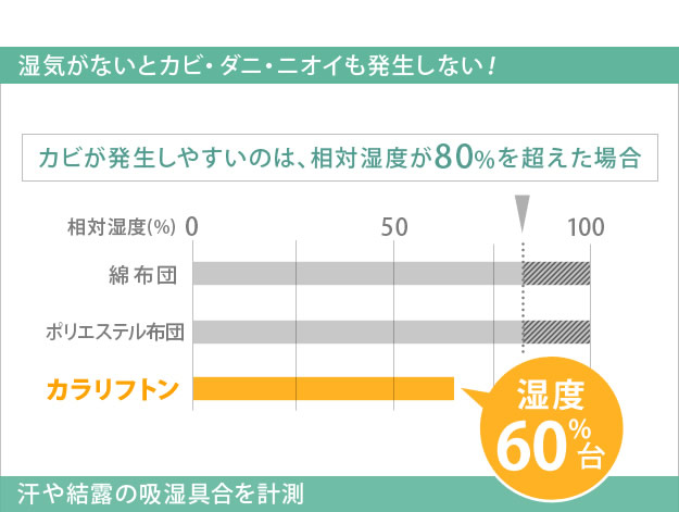 吸湿する1枚で寝られるオールインワン敷布団【カラリフトン】の激安通販