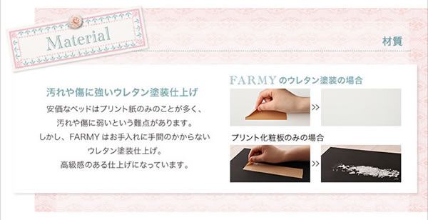 人気の照明・コンセント付きチェストベッド 【FARMY】ファーミー 激安通販