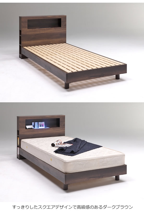 多機能なのにすっきりデザイン！すのこベッド【Alistair】 安くてお得なベッドシリーズの激安通販