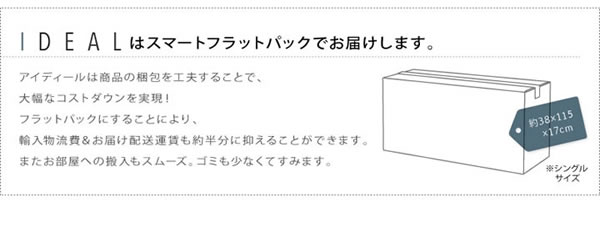 棚・コンセント付きホワイトフロアベッド【IDEAL】アイディール　シングルの激安通販