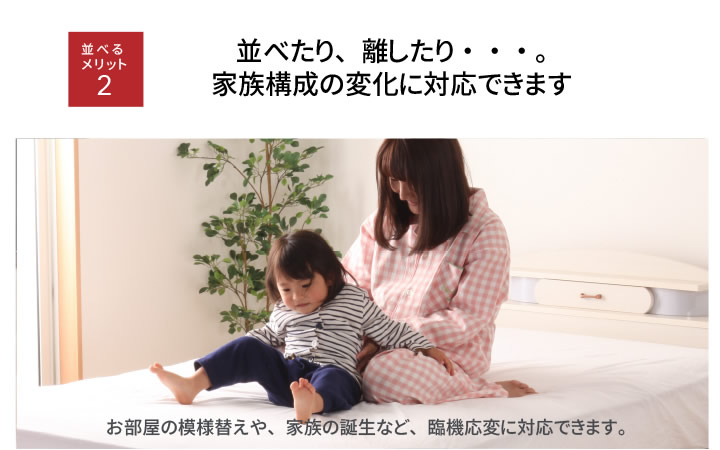 日本製・引き出し深さが選べる収納ベッド【Matthew】マシューの激安通販