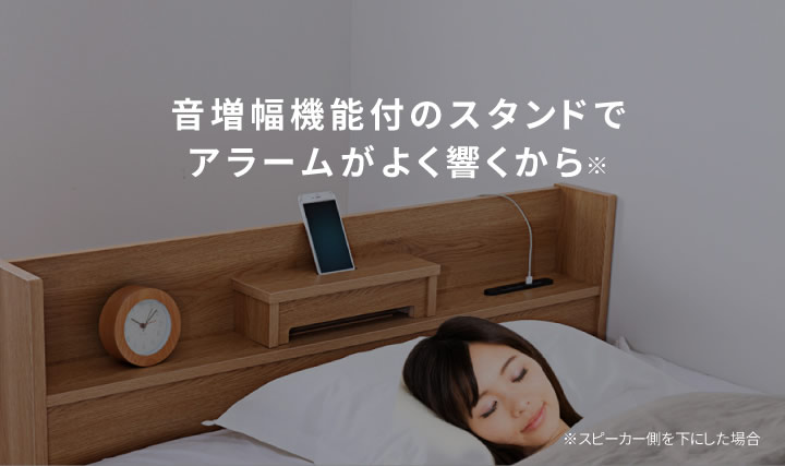 日本製・低ホルムアルデヒド仕様・多機能棚付き収納ベッド【Gladiolus】グラジオラス の激安通販
