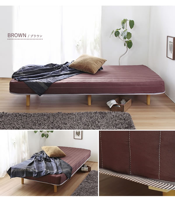 価格訴求商品!ボンネルコイルマットレスベッド【Esther】を通販で激安販売