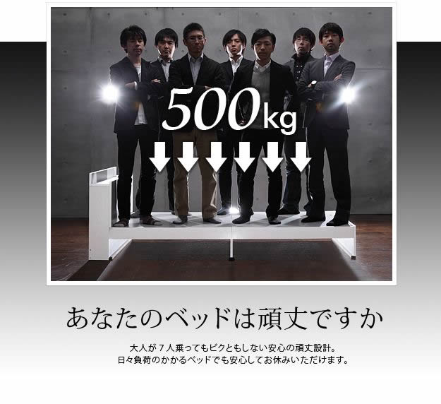 布団も使える頑丈収納ベッド【uranus】ウラノスを通販で激安販売