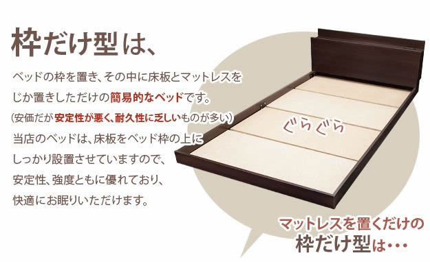 布団も使える頑丈ローベッド【uranus】ウラノスを通販で激安販売