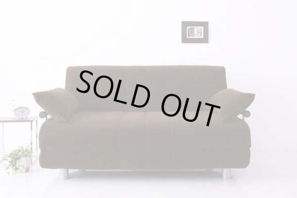 画像2: ふたりで寝られるカウチソファベッド【ROLLY】ローリー　ダブルサイズ (2)