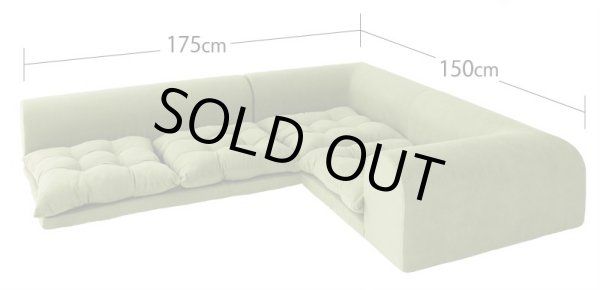 画像3: フロアコーナーソファ【moffy】モフィ　選べるタイプ (3)