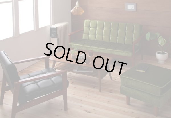 画像3: 木肘レトロソファ【MORNEY】モーニー (3)