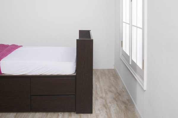画像7: セミオーダー仕様ショート丈大容量収納チェストベッド【Varier-s】国産 スタンダード 大幅値下げ (7)
