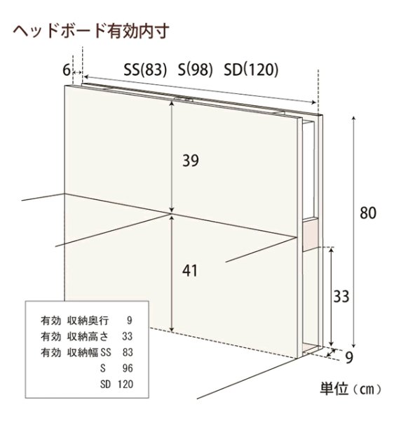 画像2: セミオーダー仕様大容量収納チェストベッド【Varier】国産 ムード照明付き 大幅値下げ (2)