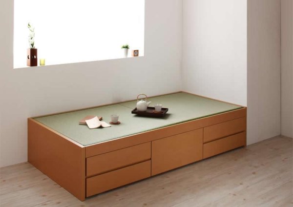 画像3: ヘッドレス畳チェストベッド (3)